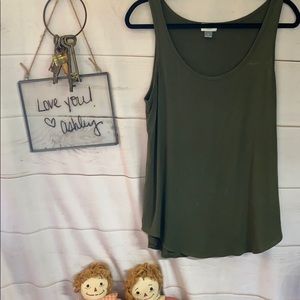 Old Navy; Olive; Tank Top; Camisole; M